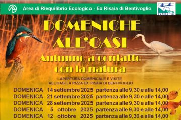 12 ottobre Domeniche all&#39;Oasi - autunno 2025